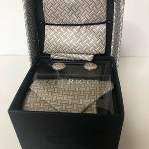 Ericci Tan Geometric Tie Set